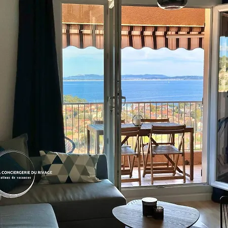 Entre Ciel Et - Vue Panoramique - Plages A 1km Apartment Carqueiranne